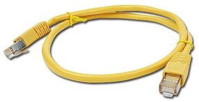 Laidas Gembird CAT e5 UTP Patch RJ-45 8P8C, RJ-45 8P8C, 2 m, geltona sp.