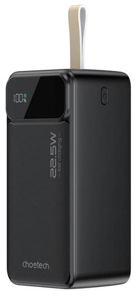 Lādētājs-akumulators (Power bank) Choetech B732, 50000 mAh, 22.5 W, melna krās.