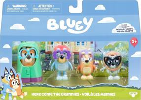 Figūriņu komplekts Tm Toys Bluey Here Come The Grannies, 4 gab., daudzkrāsaina