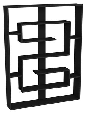 Напольная полка Kalune Design Esteban 875ZNA3649, черный цв., 156 см x 22 см x 120 см