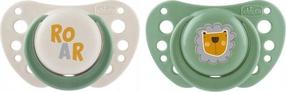 Čiulptukų rinkinys Chicco Physio Forma Air, 2 mėn., balta sp./žalia sp.