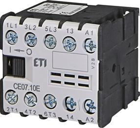 Kontaktorius ETI AC-3, 7.5 A, 3 kW