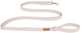 Šuns pavadėlis Amiplay Cotton Easy Fix, smėlio ruda sp., 1.6-3m x 3cm