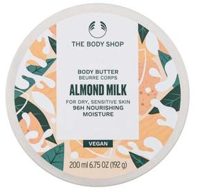 Kūno sviestas The Body Shop Almond Milk, 200 ml