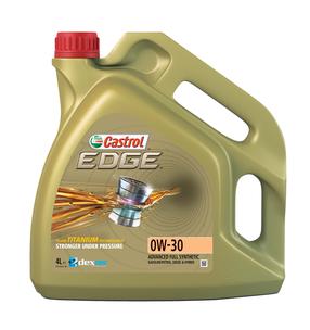Motoreļļa Castrol Edge Titanium 0W - 30, sintētiskais, 4 l