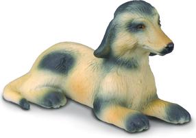 Žaislinė figūrėlė Collecta Afghan Hound Puppy 88174, 5.5 cm, ruda sp./pilka sp.