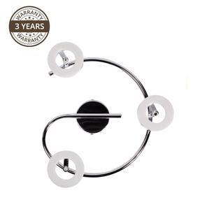 Šviestuvas nukreipiamasis Domoletti LED16032-3SP, LED, 3000 °K, 3 x 4 W, balta sp. / chromo sp.