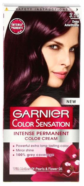 Plaukų dažai Garnier Color Sensation, deep amethyste sp., 3.16, 110 ml