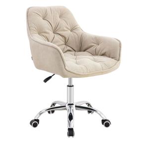 Darbo kėdė Homla Fussy Basic, 61 x 57 x 80 - 90 cm, smėlio sp.