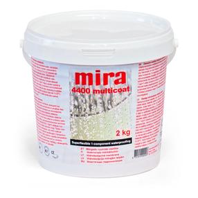 Hidroizolācija Mira 4400 multicoat, 2 kg