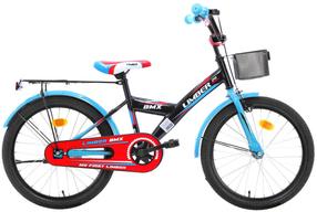 Детский велосипед, bmx Limber Monteria 20, синий цв./черный цв./красный цв., 20″