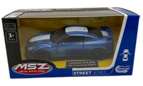 Игрушечная машина MSZ Street Series Nissan GT-R (R35), 1:42, (цвет/дизайн выбирается случайным образом)