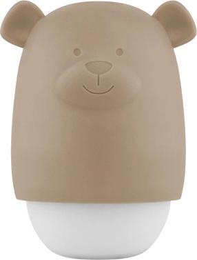 Nakts lampa Zazu Benny The Bear, brūna krās./balta krās.