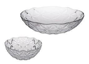Bļodu komplekts Pasabahce Estrella, caurspīdīga krās., 13 cm, 0.385 l
