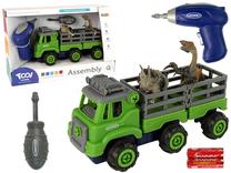  Žaislinis sunkvežimis Lean Toys 10034, įvairių spalvų