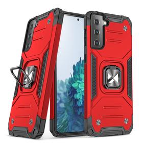 Telefono dėklas Wozinsky Ring Armor Tough Hybrid, raudona sp., Samsung