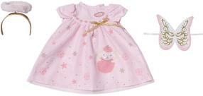 Платье для куклы Zapf Creation Baby Annabell Season X-Mas Outfit, розовый цв.