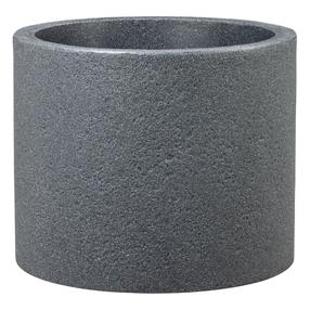 Gėlių vazonas Scheurich Schwarz-Granit 64208, plastikinis, Ø 48 cm, tamsiai pilka sp.
