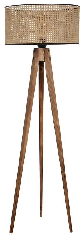 Stāvlampa Opviq Yanık 534LUN3290, 60 W, E27, brūna krās.