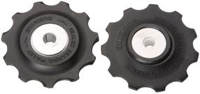 Galiniai pavarų perjungiklio ritinėliai Shimano RD-M593, juoda sp., 2 vnt.