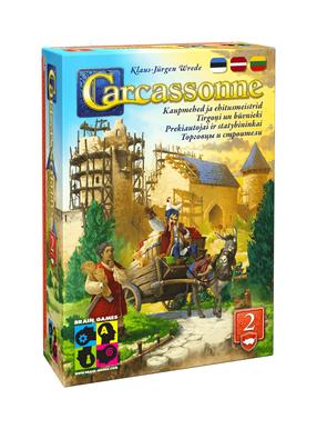 Papildinājums galda spēlei Brain Games Carcassonne Traders & Builders, LT LV EE