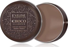 Bronzinis kremas Eveline Cosmetics Choco Glamor, ruda sp., n02, 20 g