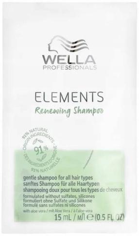 Šampūns Wella Professionals Elements Renewing, 15 ml