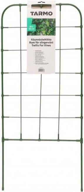 Auga atbalsts Tarmo Grid For Vines, 39 cm, 90 cm, tērauds/politelēns (pe), zaļa krās.