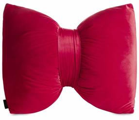 Dekoratyvinė pagalvėlė Eurofirany Bow, bordo sp., 55 cm x 45 cm