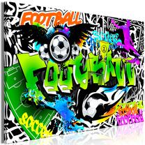Reprodukcija Artgeist Football Graffiti, i-a-0111-b-a, 60 cm x 40 cm