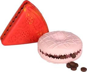 Žaislas šuniui, skanėstams Flamingo Snifto Donut & Pizza, 11 cm, (spalva/dizainas parenkami atsitiktine tvarka)