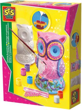 Gipsinių figūrų gaminimo rinkinys SES Creative 01285, įvairių spalvų