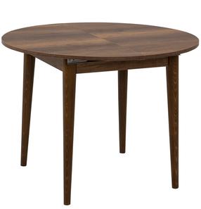 Stalas išskleidžiamas Kalune Design Vina 139, riešuto sp., 100 - 139 cm x 100 cm x 75 cm