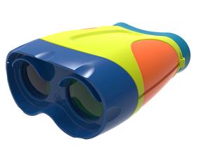 Rotaļu binoklis Buki France Jumelles Binoculars, 14 cm x 10 cm, zila krās./zaļa krās./oranža krās.