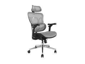 Darbo kėdė Equip Premium, 74 x 67 x 104 - 134 cm, pilka sp.