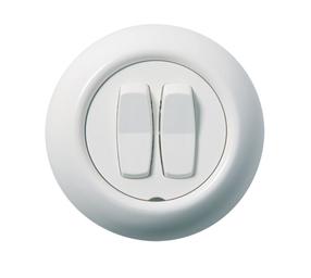 Slēdzis Schneider Electric Renova, 2 kl, balta krās.