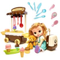 Lėlė Labiyin Sweet Ice Cream Cart, 32 cm, įvairių spalvų