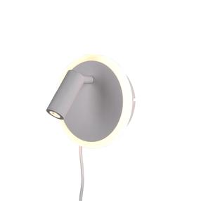 Светильник настенный Trio Jordan 229210231, LED, 3000 °К, 2 x 5 Вт, белый цв. / белый цв.