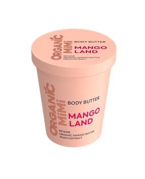 Kūno sviestas Organic Mimi Mango & Peach Mango Land, 200 ml