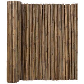 Prekė su pažeista pakuote. Bambukinė tvorelė, balkonui Bamboo, 300 cm x 150 cm, ruda sp.