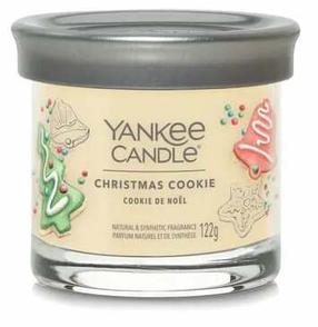 Svece, aromātiskā Yankee Candle Signature Small Christmas Cookie, 20 - 30 h, 122 g, brūngans krās.