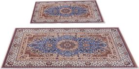 Vannasistabas paklājiņu komplekts Foutastic 299ANR1590, daudzkrāsaina, 150 cm x 60 cm