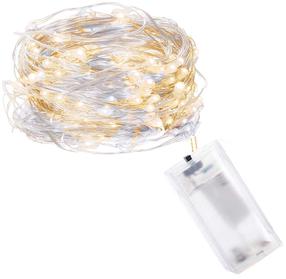 Lempučių girlianda MicroLED "Smart", 1.9 m, šilta balta / šalta balta sp., 20 LED