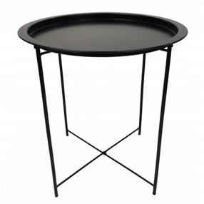 Kavos staliukas Rico, juodas, 47 cm x 47 cm x 50 cm