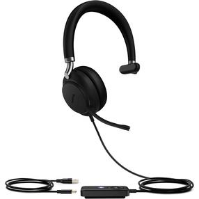 Проводные наушники Yealink UH38 1308045, черный цв.