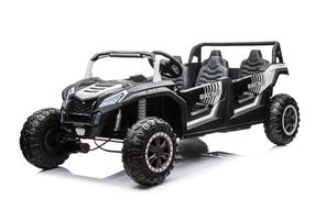 Детский электрический квадрицикл Lean Toys Buggy A033, белый цв.