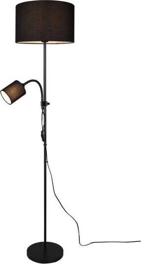 Stāvlampa Trio Owen R40192002, 42 W, E27 / E14, melna krās.