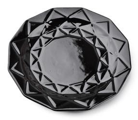 Тарелка AffekDesign Adel, Ø 24 см, черный цв.