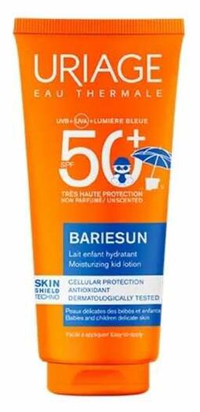 Losjonas įdegio priežiūrai kūnui Uriage Bariesun Kid SPF50+, 100 ml