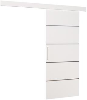 Durvis Tony, bīdāmām iekšdurvīm, 205 cm, balts krās.